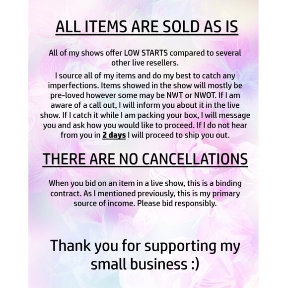 $5 Unlisted Live Show item - Picture 4 of 4